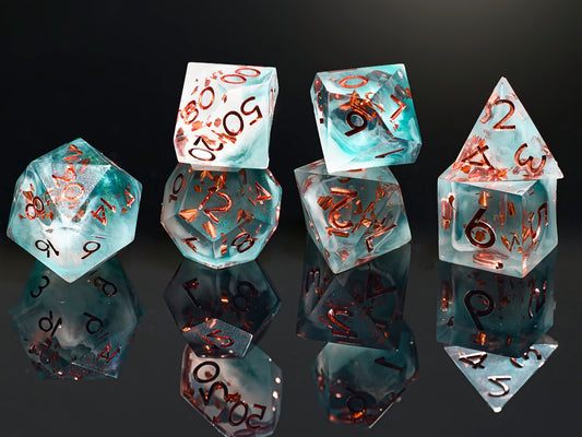 Verdant Forge Dice Set